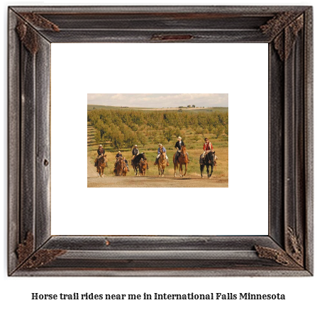 horse trail rides near me in International Falls, Minnesota